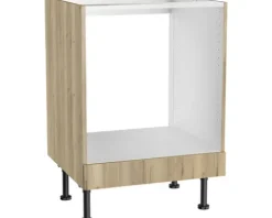 Optifit Herdumbauschrank Erik290 BxTxH 60 x 58,4 x 87 cm wildeiche strukturiert matt zerlegt KFER U634-8+