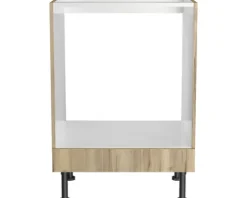 Optifit Herdumbauschrank Erik290 BxTxH 60 x 58,4 x 87 cm wildeiche strukturiert matt zerlegt KFER U634-8+