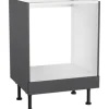 Optifit Herdumbauschrank Ingvar420 BxTxH 60 x 58,4 x 87 cm anthrazit matt zerlegt KFIN U634-8+