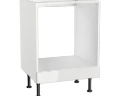 Optifit Herdumbauschrank Rurik986 BxTxH 60 x 58,4 x 87 cm weiß glänzend zerlegt KFRU U634-8+