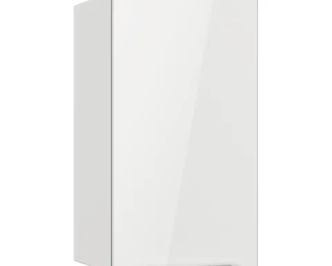 Optifit Hängeschrank Arvid986 BxTxH 40 x 34,9 x 70,4 cm weiß glänzend zerlegt Anschlag reversibel KFAV OM406-8+