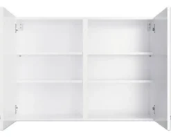 Optifit Hängeschrank Bengt932 BxTxH 100 x 34,9 x 70,4 cm weiß matt zerlegt Anschlag reversibel KFBE OM106-8+