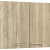 Optifit Hängeschrank Erik290 BxTxH 100 x 34,9 x 70,4 cm wildeiche strukturiert matt zerlegt KFER OM106-8+