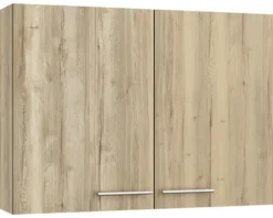 Optifit Hängeschrank Erik290 BxTxH 100 x 34,9 x 70,4 cm wildeiche strukturiert matt zerlegt KFER OM106-8+