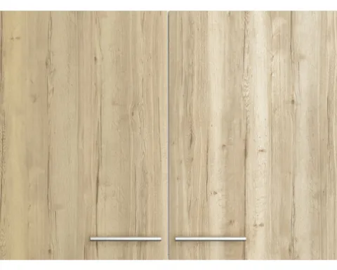 Optifit Hängeschrank Erik290 BxTxH 100 x 34,9 x 70,4 cm wildeiche strukturiert matt zerlegt KFER OM106-8+