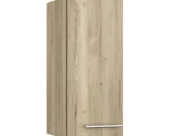 Optifit Hängeschrank Erik290 BxTxH 30 x 34,9 x 70,4 cm wildeiche strukturiert matt zerlegt Anschlag reversibel KFER OM306-8+