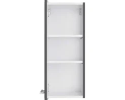 Optifit Hängeschrank Ingvar420 BxTxH 30 x 34,9 x 70,4 cm anthrazit matt zerlegt Anschlag reversibel KFIN OM306-8+