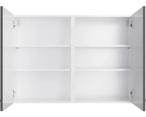 Optifit Hängeschrank Ingvar420 BxTxH 100 x 34,9 x 70,4 cm anthrazit matt zerlegt KFIN OM106-8+