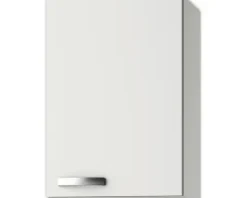 Optifit Hängeschrank Lagos286 BxTxH 40 x 34,6 x 57,6 cm weiß glänzend zerlegt Anschlag reversibel KULG O406-9+