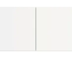 Optifit Hängeschrank Luca932 BxTxH 100 x 34,6 x 57,6 cm weiß matt zerlegt KLLU O106-0+