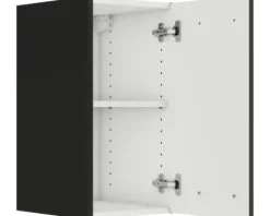 Optifit Hängeschrank Madrid420 BxTxH 30 x 34,6 x 57,6 cm anthrazit matt zerlegt Anschlag reversibel KUMA O306-9+