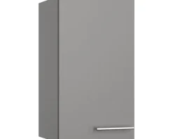 Optifit Hängeschrank Mats825 BxTxH 40 x 34,9 x 70,4 cm basaltgrau matt zerlegt Anschlag reversibel KFMA OM406-8+