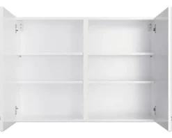 Optifit Hängeschrank Rurik986 BxTxH 100 x 34,9 x 70,4 cm weiß glänzend zerlegt KFRU OM106-8+