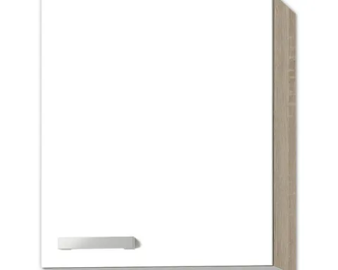 Optifit Hängeschrank Zamora214 BxTxH 50 x 34,6 x 57,6 cm weiß matt zerlegt Anschlag reversibel KUZM O506-9+