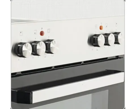 Optifit Küchenzeile mit Geräten Jonte984 210 cm anthrazit glänzend zerlegt Variante reversibel KCJO 218E-8+