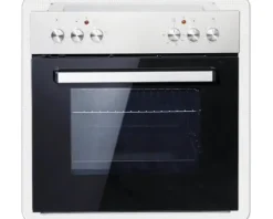 Optifit Küchenzeile mit Geräten Arvid986 210 cm weiß glänzend zerlegt Variante reversibel KCAV 218E-8+