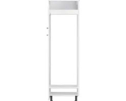Optifit Kühlumbauschrank für 145er Einbaukühlschrank Bengt932 BxTxH 60 x 58,4 x 211,8 cm weiß matt zerlegt Anschlag reversibel KFBE H614-8+