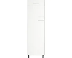 Optifit Kühlumbauschrank für 145er Einbaukühlschrank Bengt932 BxTxH 60 x 58,4 x 211,8 cm weiß matt zerlegt Anschlag reversibel KFBE H614-8+