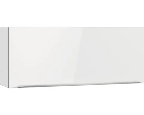 Optifit Klapphängeschrank Arvid986 BxTxH 90 x 34,9 x 35,2 cm weiß glänzend zerlegt KFAV OK935-8+