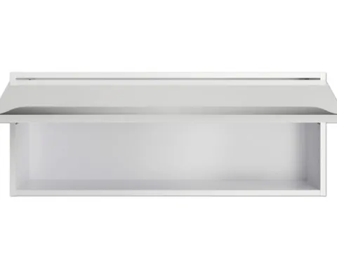 Optifit Klapphängeschrank Arvid986 BxTxH 90 x 34,9 x 35,2 cm weiß glänzend zerlegt KFAV OK935-8+