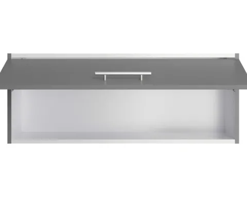 Optifit Klapphängeschrank Mats825 BxTxH 90 x 34,9 x 35,2 cm basaltgrau matt zerlegt KFMA OK935-8+