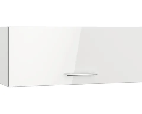 Optifit Klapphängeschrank Rurik986 BxTxH 90 x 34,9 x 35,2 cm weiß glänzend zerlegt KFRU OK935-8+