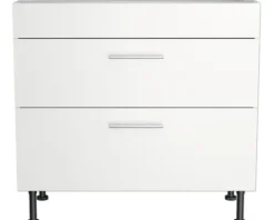 Optifit Kochfeldumbauschrank Bengt932 BxTxH 90 x 58,4 x 87 cm weiß matt zerlegt KFBE UC936-8E+