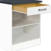 Optifit Regal Salo214 BxTxH 60 x 60 x 84,8 cm weiß matt zerlegt HWSA UR606-7+