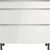 Optifit Schubladenunterschrank Arvid986 BxTxH 90 x 58,4 x 87 cm weiß glänzend zerlegt KFAV U936-8E+
