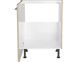 Optifit Spülenschrank Erik290 BxTxH 60 x 58,4 x 87 cm wildeiche strukturiert matt zerlegt Anschlag reversibel KFER SPL606-8+