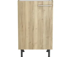 Optifit Spülenschrank Erik290 BxTxH 50 x 58,4 x 87 cm wildeiche strukturiert matt zerlegt Anschlag reversibel KFER SPL506-8+