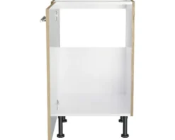 Optifit Spülenschrank Erik290 BxTxH 50 x 58,4 x 87 cm wildeiche strukturiert matt zerlegt Anschlag reversibel KFER SPL506-8+