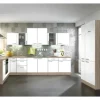 Optifit Spülenschrank inkl Spüle Zamora214 BxTxH 100 x 60 x 84,8 cm weiß matt zerlegt Anschlag reversibel KUZM SAPL106-9+