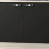 Optifit Spülenschrank inkl Spüle Faro220 BxTxH 100 x 60 x 84,8 cm anthrazit matt zerlegt Anschlag reversibel KUFR SAPL106-9+