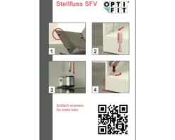 OPTIFIT Stellfusspaket OPTIkult/OPTIhwr