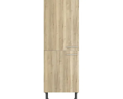 Optifit Vorratsschrank Erik290 BxTxH 60 x 58,4 x 176,6 cm wildeiche strukturiert matt zerlegt Anschlag reversibel KFER MH606-8+