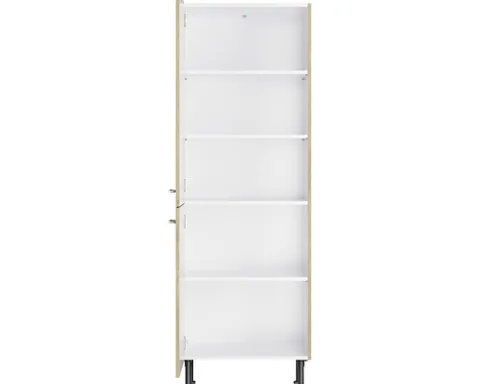Optifit Vorratsschrank Erik290 BxTxH 60 x 58,4 x 176,6 cm wildeiche strukturiert matt zerlegt Anschlag reversibel KFER MH606-8+