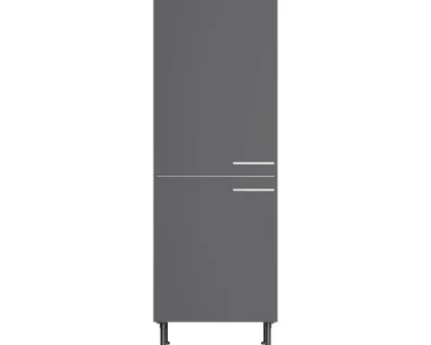 Optifit Vorratsschrank Ingvar420 BxTxH 60 x 58,4 x 176,6 cm anthrazit matt zerlegt Anschlag reversibel KFIN MH606-8+