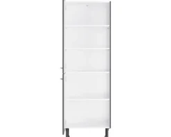 Optifit Vorratsschrank Ingvar420 BxTxH 60 x 58,4 x 176,6 cm anthrazit matt zerlegt Anschlag reversibel KFIN MH606-8+