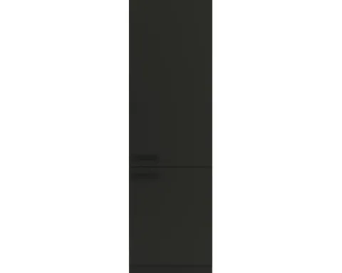 Optifit Vorratsschrank Madrid420 BxTxH 60 x 57,1 x 206,8 cm anthrazit matt zerlegt Anschlag reversibel KUMA H606-9+