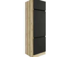 Optifit Vorratsschrank Noah420 BxTxH 60 x 57,1 x 206,8 cm anthrazit matt zerlegt Anschlag reversibel KLNO H606-0+