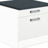 Optifit Waschmaschinenschrank Salo214 BxTxH 60 x 60 x 56,8 cm weiß matt zerlegt HWSA UW654-7+