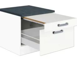 Optifit Waschmaschinenschrank Salo214 BxTxH 60 x 60 x 56,8 cm weiß matt zerlegt HWSA UW654-7+