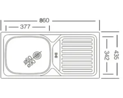 Optifit Winkelküche mit Geräten Arvid986 270 cm weiß glänzend zerlegt Variante rechts KCAV 2720RAE-8+