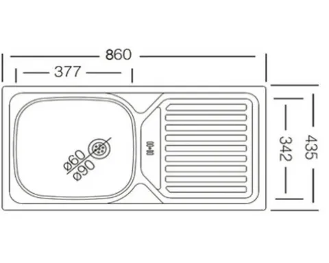 Optifit Winkelküche mit Geräten Arvid986 270 cm weiß glänzend zerlegt Variante rechts KCAV 2720RAE-8+