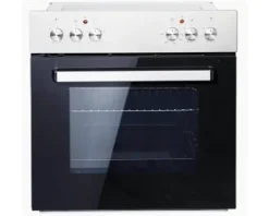 Optifit Winkelküche mit Geräten Rurik986 270 cm weiß glänzend zerlegt Variante links KCRU 2720LE-8+