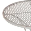 Outdoor Bistrotisch CILENTO 71 cm 71 cm Metall Grau