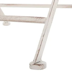 Outdoor Bistrotisch TRIESTE 70 cm 70 cm Metall Hellbeige