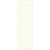 PICCANTE Smart Frontenset Hochschrank für Kühl/Gefrierkombination 1 Klappe und 2 Drehtüren SOFT WHITE "AU"