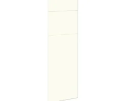 PICCANTE Smart Frontenset Hochschrank für Kühl/Gefrierkombination 1 Klappe und 2 Drehtüren SOFT WHITE "AU"